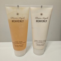 Victoria Secret Dream Angels Heavenly Touch Lotion &amp; Shampoo 3.4 Oz Travel - £22.66 GBP