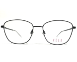 Elle Eyeglasses Frames EL13478 NV Dark Shiny Navy Blue Square Wire Rim 5... - $37.14