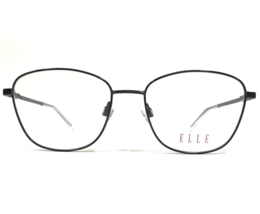 Elle Eyeglasses Frames EL13478 NV Dark Shiny Navy Blue Square Wire Rim 53-17-140 - $37.14