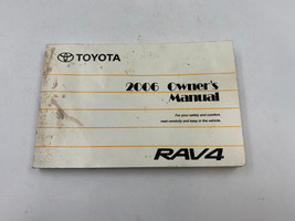 2006 Toyota RAV4 Owners Manual Handbook OEM K04B38007 - $26.99