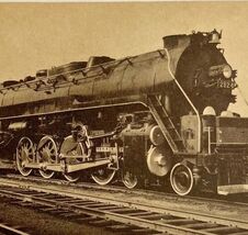 1961 Reading No. 2124 Baldwin Locomotive Train Railroad Print Card Antiq... - $34.99