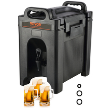 VEVOR Insulated Beverage Dispenser, 2.5 Gallon, Food-grade LDPE Beverage... - $85.99