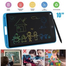 Colorful 10 Inch Lcd Writing Tablet For Kids, Electronic Drawing Pad+Dig... - $27.99