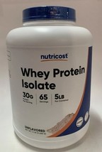 Nutricost Whey Protein Isolate (Unflavored) 5LBS - Protein Powder - $1,297.21 MXN
