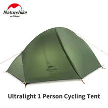 Lightweight Camping Tent 1 Person 20D Silicon Outdoor Portable Hiking Ba... - £108.99 GBP+