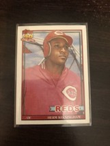 Herm Winningham Cincinnati Reds 1991 Topps &quot;40 Years Of Baseball&quot; Card #204 - £0.98 GBP