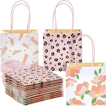 12 Pack Small Gift Bags with Handles for Candles Mini Party Favors for Valentine - £23.98 GBP