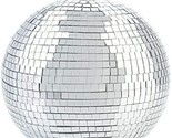 Alytimes Mirror Disco Ball - 8-Inch Cool And Fun Silver Hanging, Party D... - $31.96