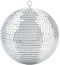 Alytimes Mirror Disco Ball - 8-Inch Cool And Fun Silver Hanging, Party Design. - £28.67 GBP