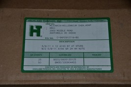 5/8-11 X 12 ASTM A193 B7 ALL THREAD STUDS W/2 A194 GRADE 2H HEAVY HEX NUTS - $212.85