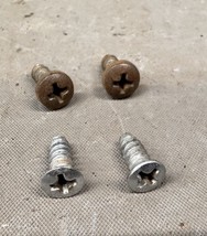 1961 1962 Chevy Impala Belair Deluxe Dash Heater Controls Screws Biscayn... - $22.16