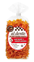 Al Dente Plant Based Pasta Red Lentil &amp; Sweet Potato, 3-Pack 8 oz. Bags - £24.78 GBP