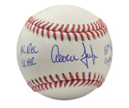 Aaron Judge Autographed &quot;16th Yankee Captain&quot; MLB Baseball Fanatics LE 1/16 - £2,120.35 GBP