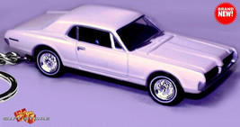 Htf Keychain 68~69~70 White Mercury Cougar Custom Ltd Edition Great Gift - $48.98