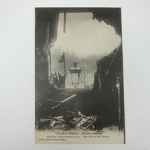 Postcard France Chateau Thierry Salon of Nursery Bomb 1914 Ruins WW1 Ant... - $24.99