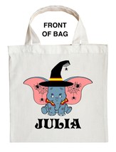 Dumbo Trick or Treat Bag, Personalized Dumbo Halloween Bag, Dumbo Candy Bag - £12.45 GBP+