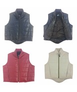 Anjum Quilted Sheep Echo Leather Women  Romy Vest - $119.00