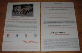 2005 EarthLink Internet Service Ad - Do you believe anything is possible? - £14.74 GBP
