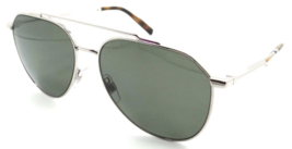Dolce &amp; Gabbana Sunglasses DG 2296 05/9A 58-15-145 Silver / Dark Green Polarized - £236.45 GBP