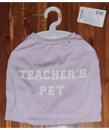 top-paw-LAVENDER-dog-costumes Tee Shirt TEACHERS PET Medium - £3.87 GBP