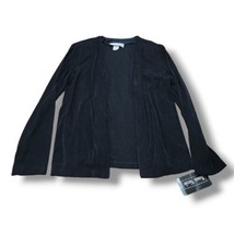 Vintage Ronni Nicole By Ouida Cardigan Size Medium Lightweight Jacket Padded New - £33.89 GBP