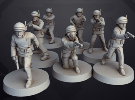 Star Wars Legion Fleet Troopers EXPANSION 3d printed (Proxy Models) - £7.41 GBP