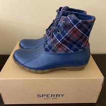 Sperry-Saltwater Wool Plaid Duck Boot - £41.49 GBP