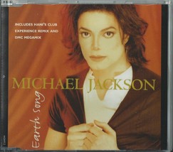 Michael Jackson - Earth Song / Mj Dmc Megamix: Thriller, Bad, Scream 1995 Eu CD1 - £10.06 GBP