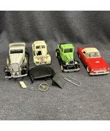 Junkyard  Lot of 4 cars Cadillac, 1938 Chevy, Chevy Pickup, Super sport - £14.02 GBP