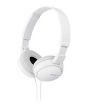Sony MDR-ZX110 Zx Series Headphones White MDRZX110 Wired Over Ear #6 "Open Box" - $13.53