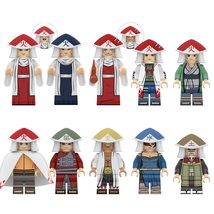 10pcs Naruto The Hokage Raikage Kazekage Mizukage Tsuchikage Custom Minifigures - £18.07 GBP