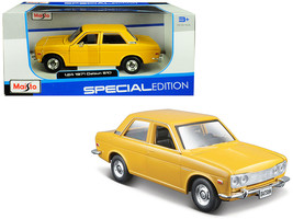 1971 Datsun 510 Yellow &quot;Special Edition&quot; 1/24 Diecast Model Car by Maisto - $40.99