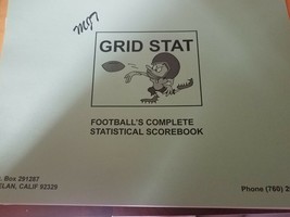 New Football&#39;s Complete Statistical Scorebook-Very Limited Supply - $87.88