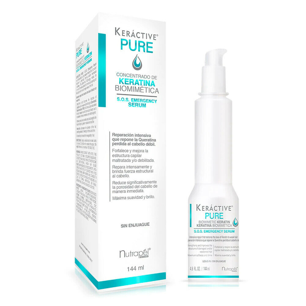 Keractive Pure~Biomimetic~Nutrapel~4.9oz~High Quality Serum Strength Hair Care  - $25.99