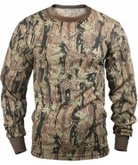 Small Long Sleeve Tshirt SMOKEY BRANCH CAMO Camouflage Tee Shirt Rothco ... - £13.36 GBP