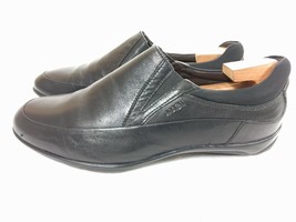 MAGLI By Bruno Magli Soft Leather Men’s Shoes Slip On MN9102 Velmir SZ 10 M - £45.22 GBP