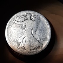 ½ Half Dollar Walking Liberty Silver Coin 1917 P 50C KM#142 Philadelphia - £21.23 GBP