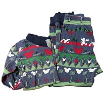 Hanna Andersson Disney Mickey Mouse 2 piece Pajama Set size 5 - £14.80 GBP