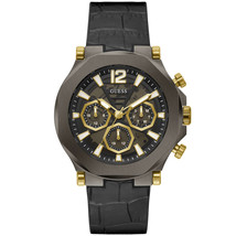 Guess Men&#39;s Edge Black Dial Watch - GW0492G1 - £117.41 GBP