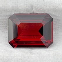100% Natural Red Spinel 2.25 Cts VVS Emerald Cut Loose Gemstone for Ring - £633.54 GBP