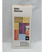 Vintage 1979 AAA Idaho Montana Travel Map - $24.29 CAD