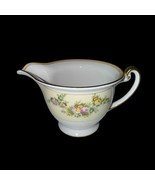 Meito China Porcelain Japan N1055A Flower with Gold Band Creamer - $24.18 CAD