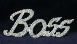 Celebrity Big Boss Brooch Design Vintage Look King Broach Gold Silver Plated Pin - £14.51 GBP