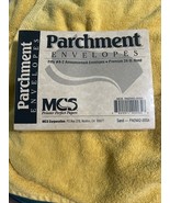 (50) MCS Parchment Announcement Envelopes A2 Premium 24lb. Bond Color: Sand - $149.27 MXN