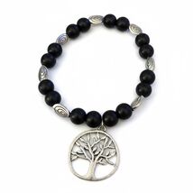 Handmade Tree of life beaded bracelet size 6.5” - $15.57