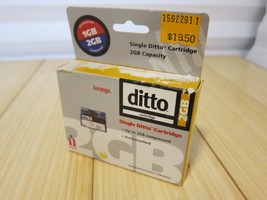 NOS Factory Sealed Iomega Ditto 2GB Data Cartridge - £6.01 GBP