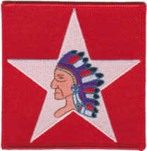 4&quot; Usmc Marine Corps 5TH Marines 1ST Battalion Wwi Red Square Embroidered Patch - £23.91 GBP