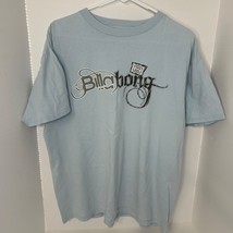 Billabong Blue T Shirt Size L XL See Measurements - $19.44 CAD