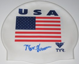 MATT GREVERS,USA,OLYMPIC,SWIMMER,SIGNED,AUTOGRAPHED,SWIM CAP,COA,EXACT PROOF  - £117.31 GBP