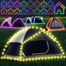 Camping Tent String Lights (40Ft), 17 Colors 7 Flashing Modes, Tent Not ... - $43.92